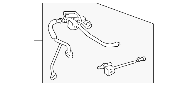 Motorcraft™ A/C Manifold Hose Assembly - Ford (YF-3586)