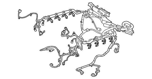 Genuine OEM Wiring - Engine Part# LR180142 Fits Jaguar Land Rover Cary