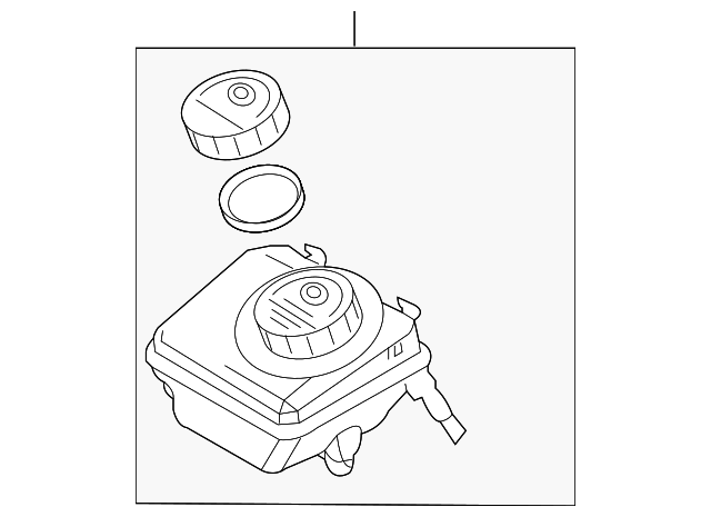 Brake Master Cylinder Reservoir Assembly - GM (93179179)