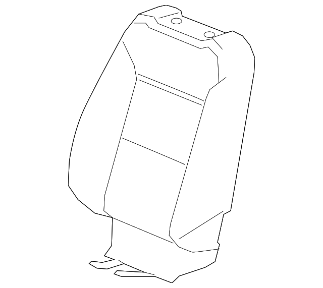 20192020 Chevrolet Silverado 1500 Seat Back Cover 84537765