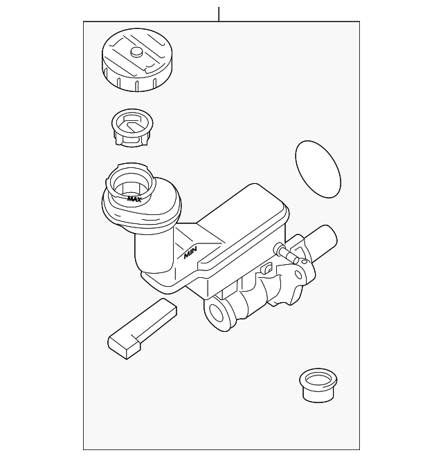20082015 Nissan Master Cylinder D6010JG80B Nissan Parts Plus