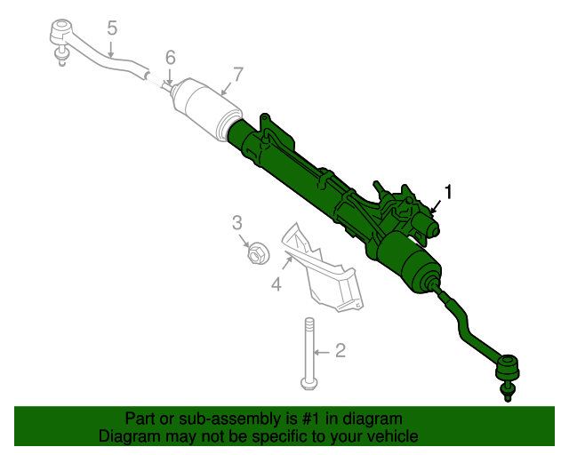 20072013 Nissan Altima 20072012 Nissan Altima Steering Rack and