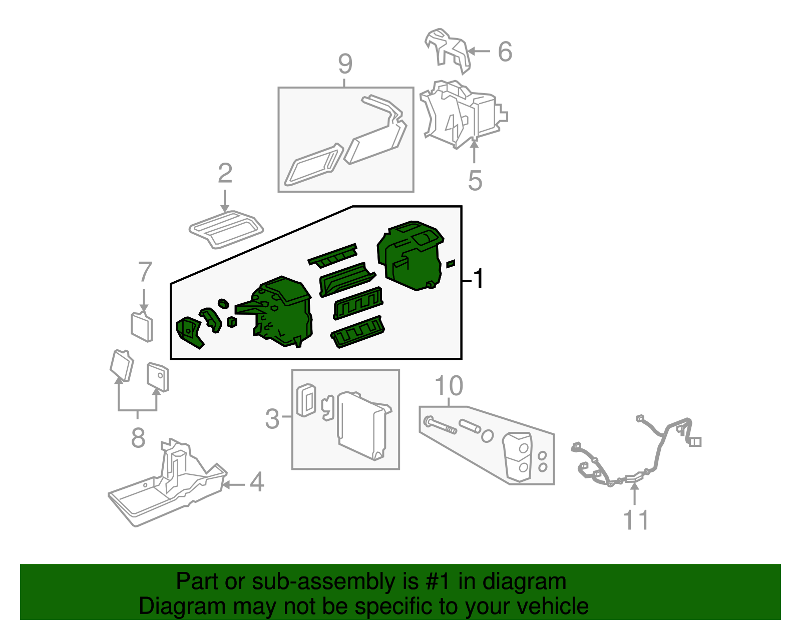 Air Distributor Case - GM (25816734)
