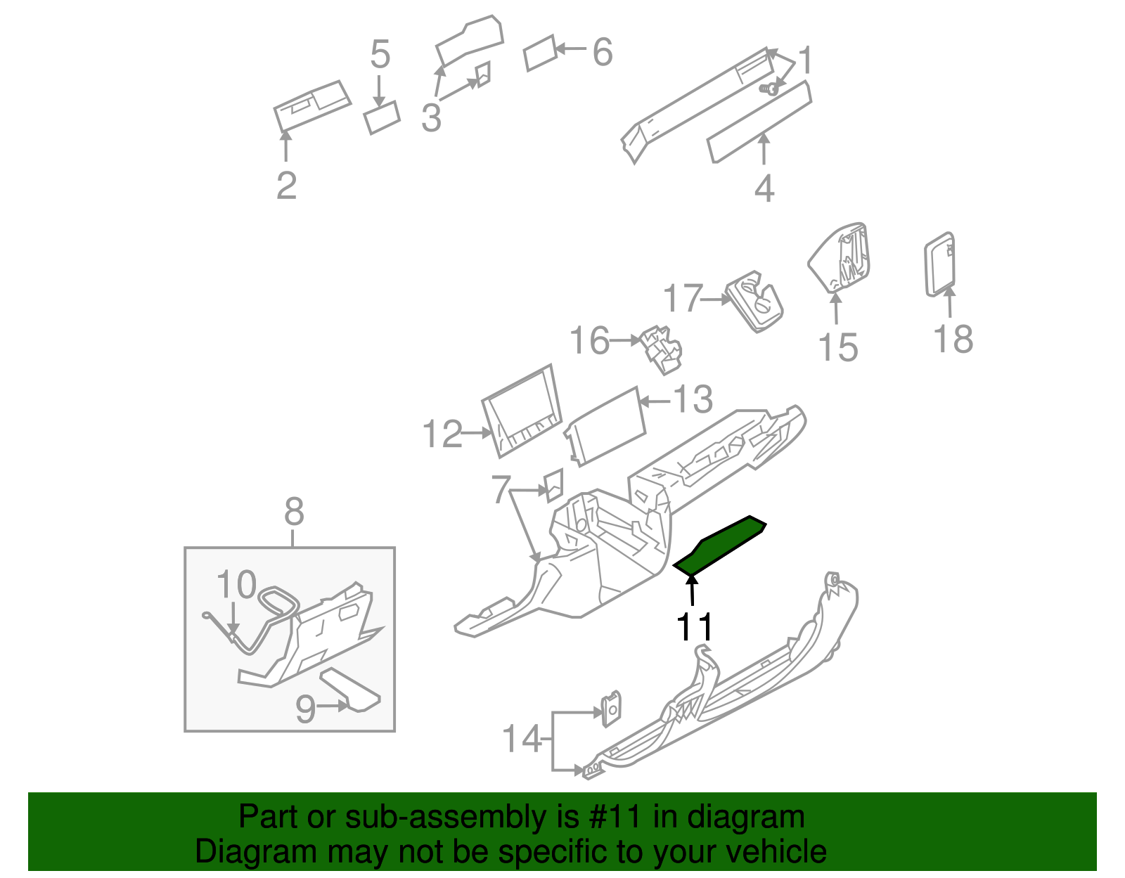 Mat - Volkswagen (7L6-858-165-B41)