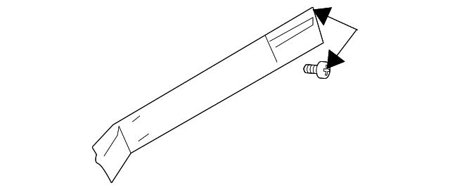 Trim Molding - Volkswagen (7L6-858-969-K-7U7)