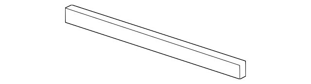 Lower Radiator Seal - GM (96629066)