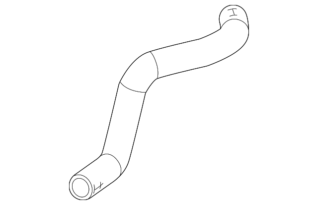 Radiator Outlet Hose - Cadillac (84128866)