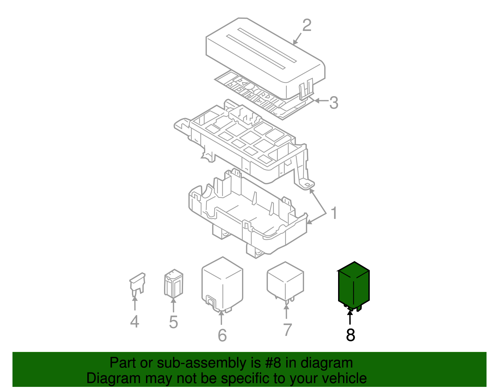 Multi-Purpose Relay - GM (94580702)