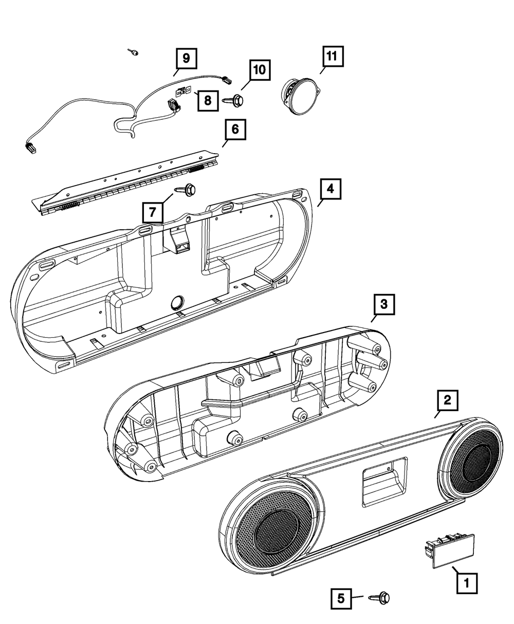 【Công Đặng】 5183416aa5183416aa - Z-Axis Clip - Mopar 5183416aa