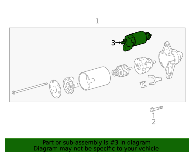 20092020 Toyota Starter Solenoid 2815040090 Toyota Parts Center