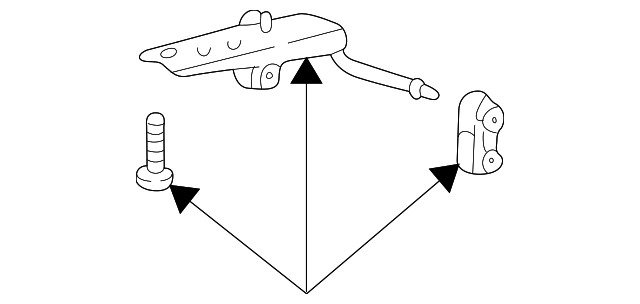 Muffler Bracket - Ford (YL2Z-5230-BA)