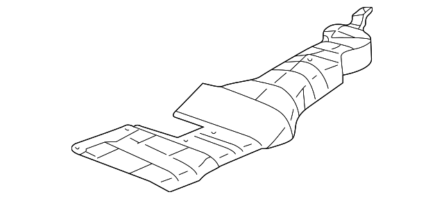 Heat Shield - Ford (YL2Z-5G221-AA)