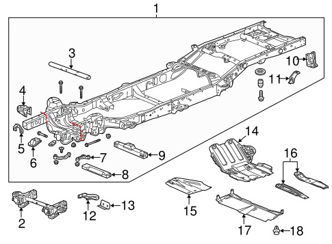 Frame & Components 2014 Chevrolet Silverado 1500 OEM – New GM Parts ... Frame & Components 2014 Chevrolet Silverado 1500 OEM – New GM Parts ...
