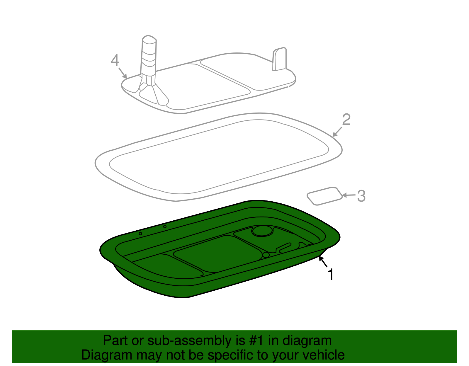 Pan Kit, A/Transmission Fluid - GM (96042794)