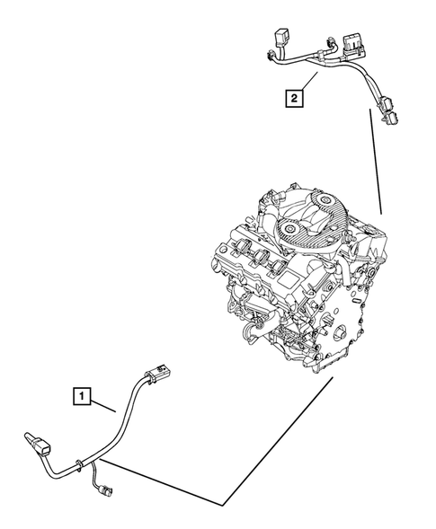 Wiring-Powertrain for 2008 Chrysler Sebring | Thomas Dodge Parts