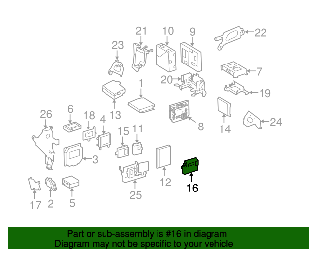 2007-2014 Mercedes-Benz Control Module 221-900-67-02-80 | MB Parts Center