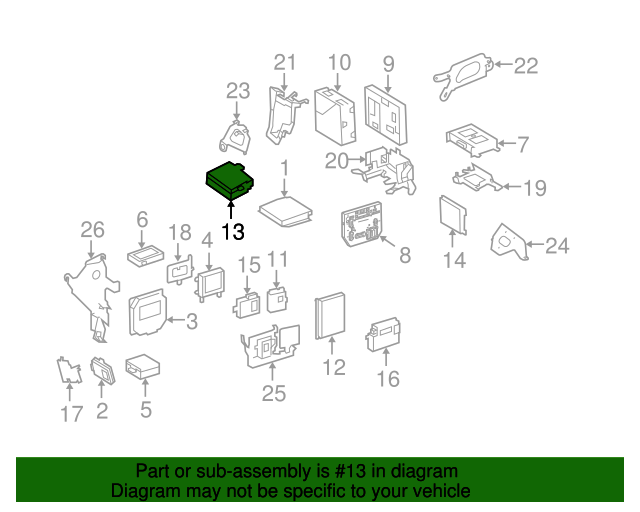 20072014 MercedesBenz Fuel Pump Controller 2215408662 MB Online