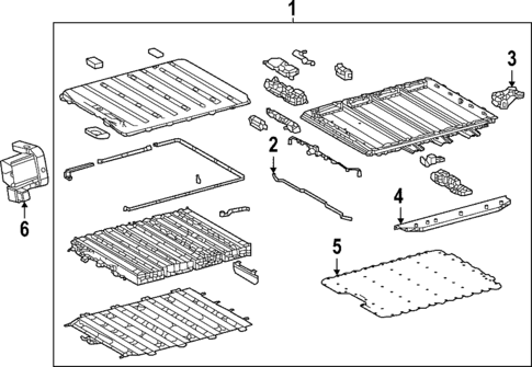 Battery for 2023 Toyota bZ4X | Longo Toyota Parts