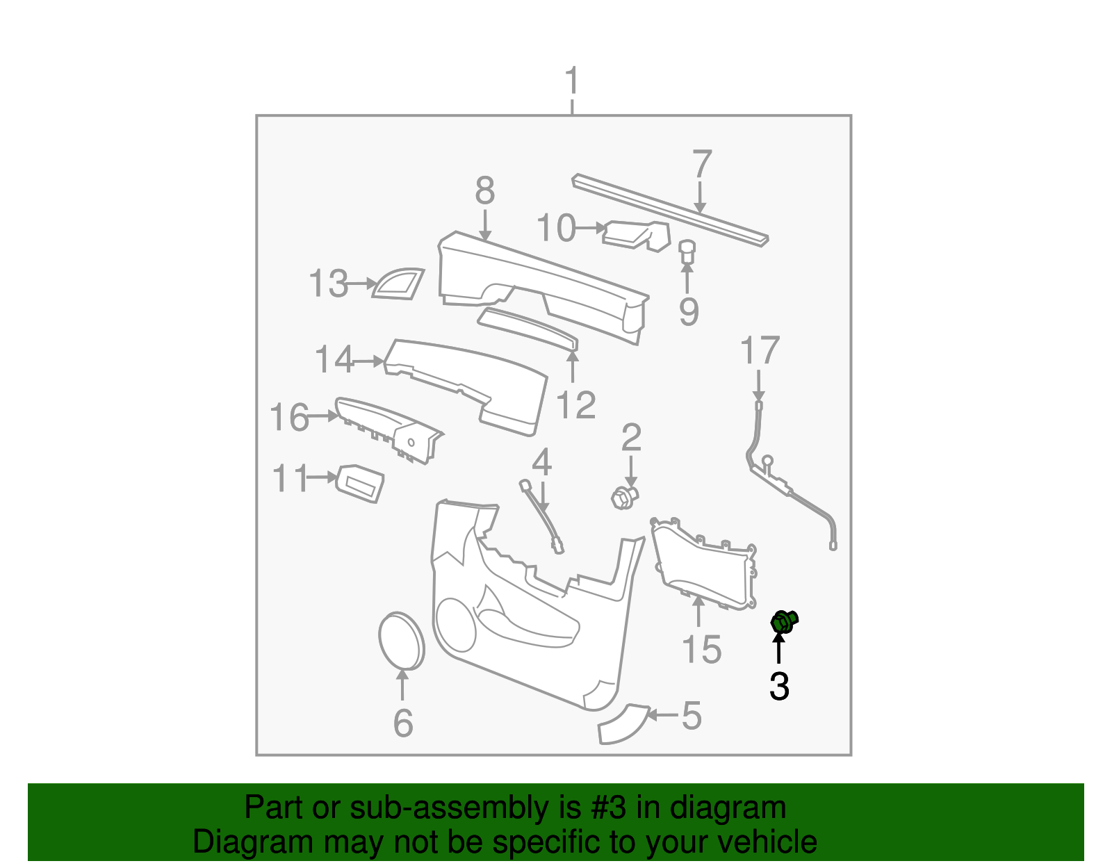 Multi-Purpose Retainer - GM (94530590)