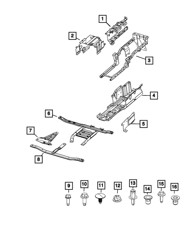 2021-2025 Jeep Wrangler Module Bracket 68411238AE | QuirkParts