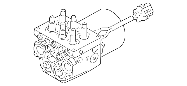 Brake Pressure Modulator Valve - GM (12478028)