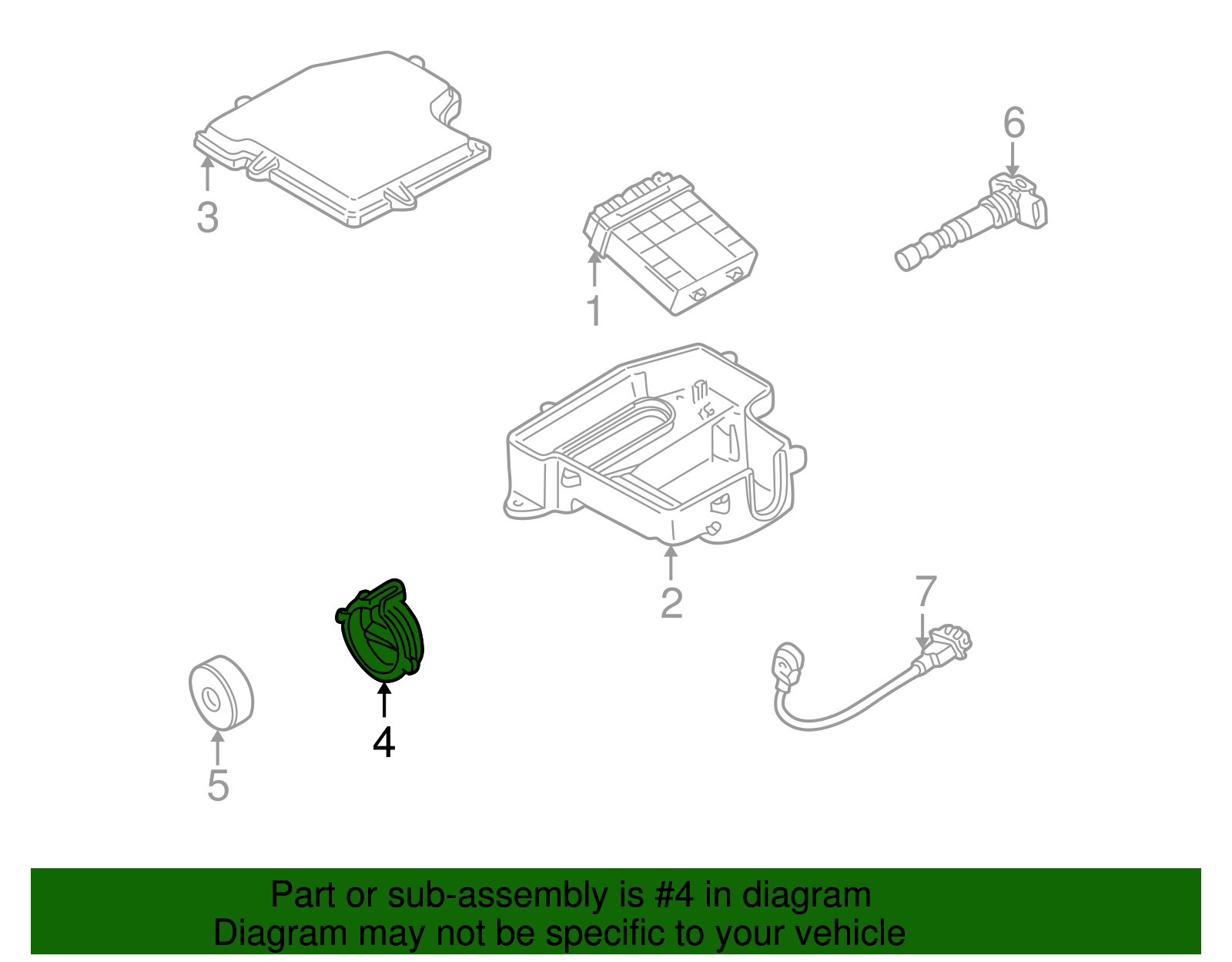 2000-2015 Audi Camshaft Position Sensor 06C-905-163-B | OEM Parts Online