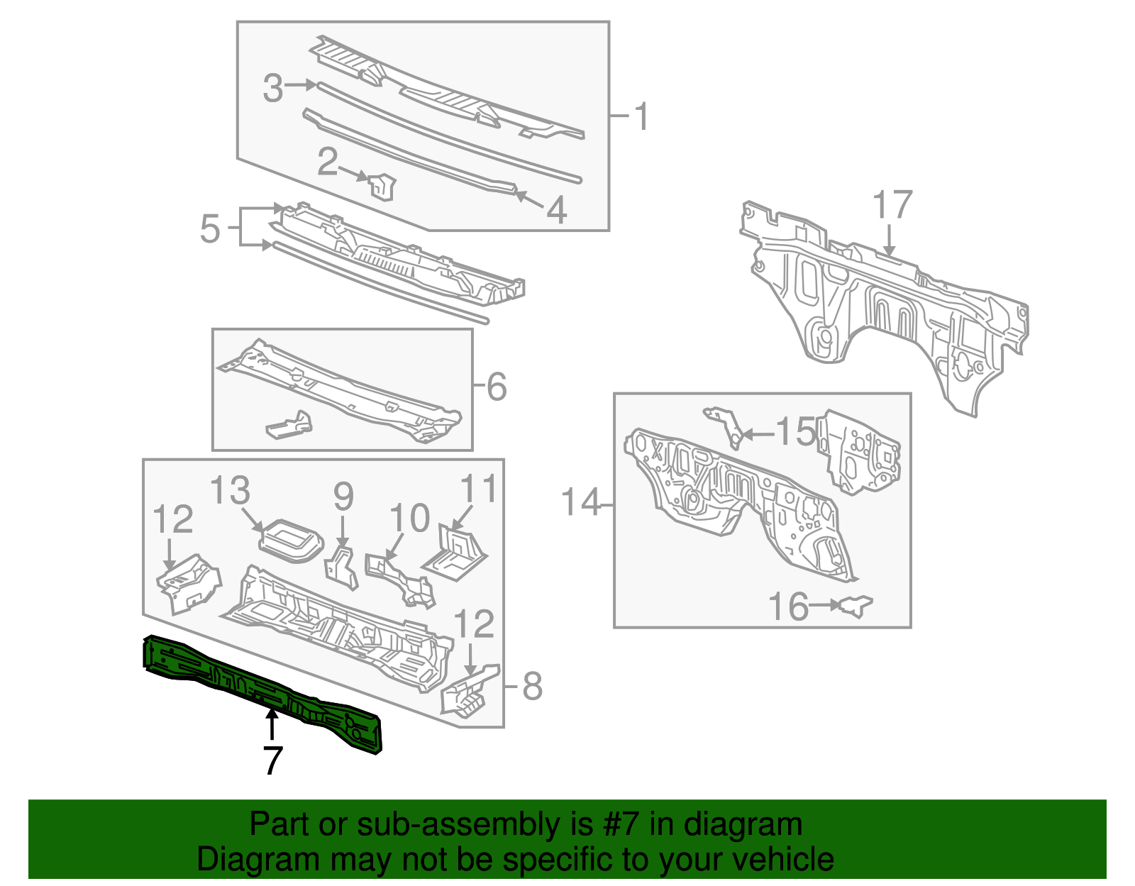 Front Panel - GM (88980939)