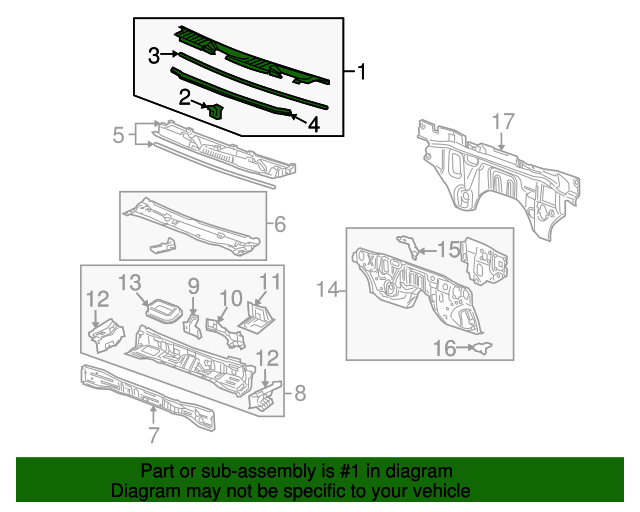 15840842 Panel New OEM Part From GM Parts Direct GM Parts Store