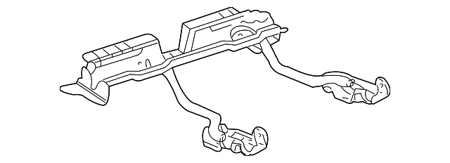 Frame, R/Seat Cushion - GM (88938509)