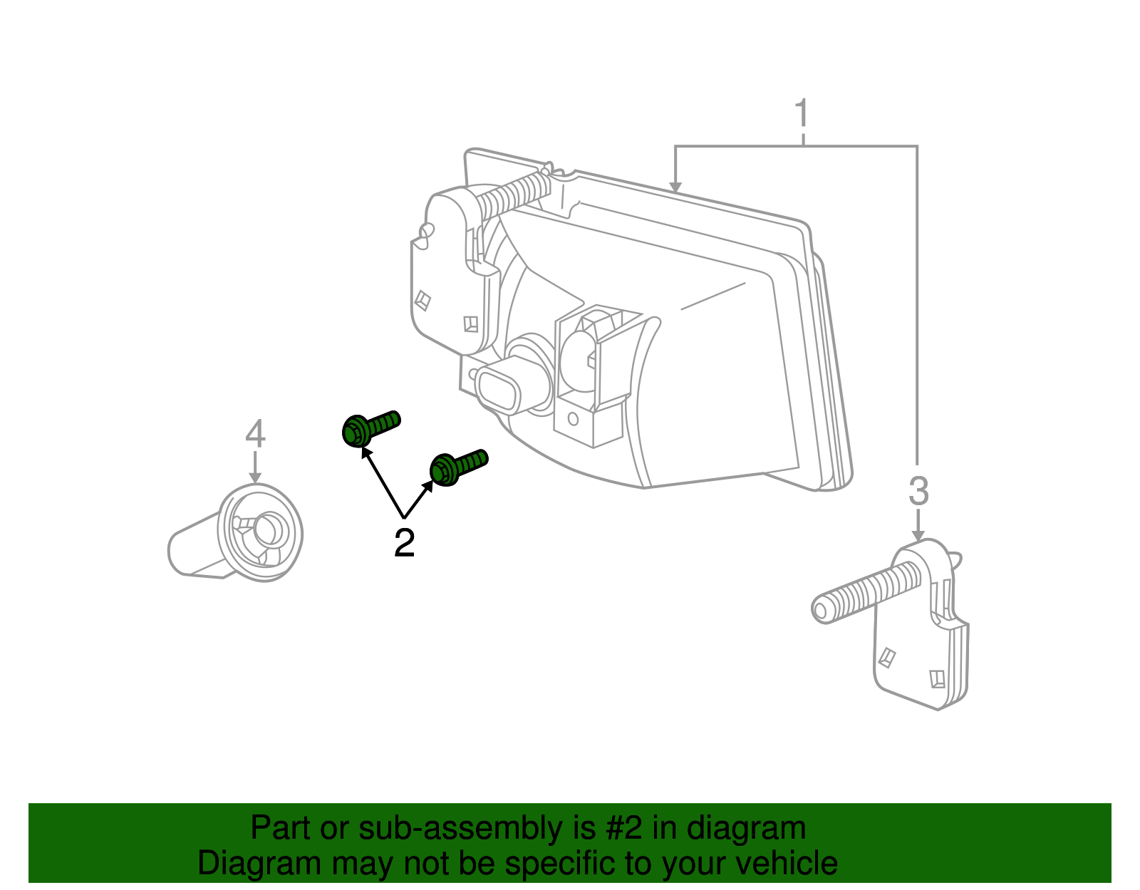 Multi-Purpose Bolt - GM (11509428)