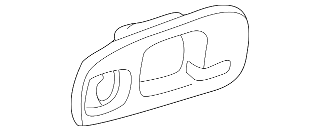 Genuine Honda 72165-SH4-A11ZA Handle Case Genuine Honda 72165-SH4-A11ZA Handle Case