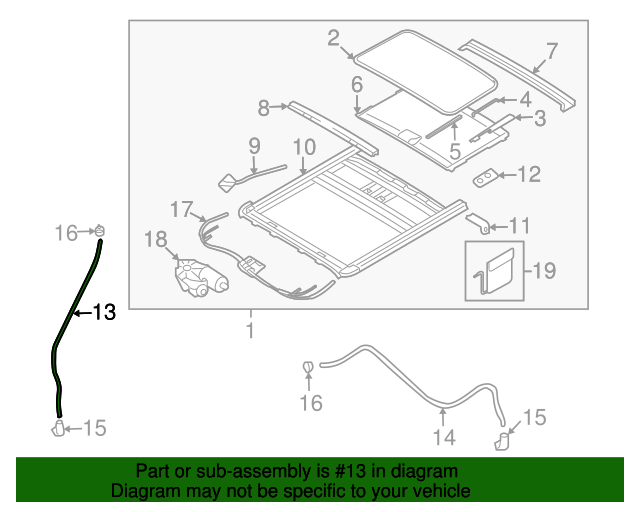 816831F000 Drain Hose 20052010 Kia Sportage Kia.Parts Store