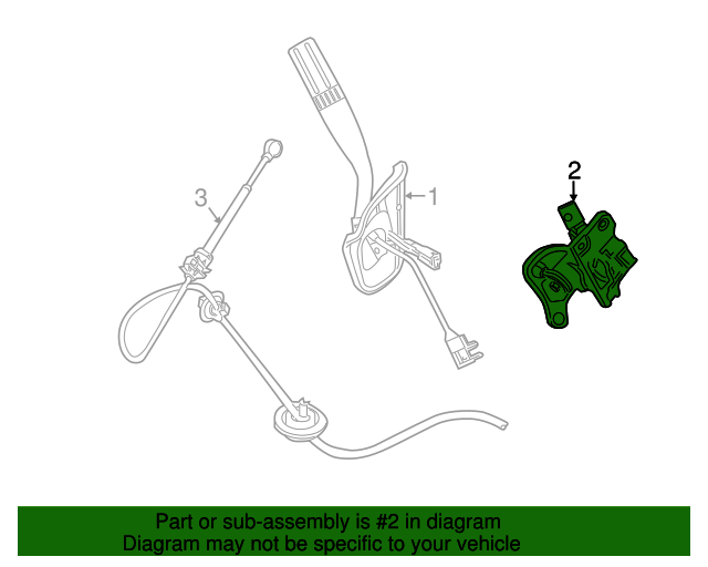 20112012 Ford Gear Shift Assembly CC3Z7210AC QuirkParts