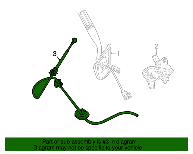 20112016 Ford Shift Control Cable DC3Z7E395A OEM Parts Online