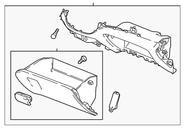 13427447 - Instrument Panel Compartment Door Dampener 2016-2025 GM | GM Parts Warehouse