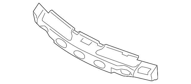 982-807-113-B - Bumper Impact Absorber 2020-2024 Porsche 