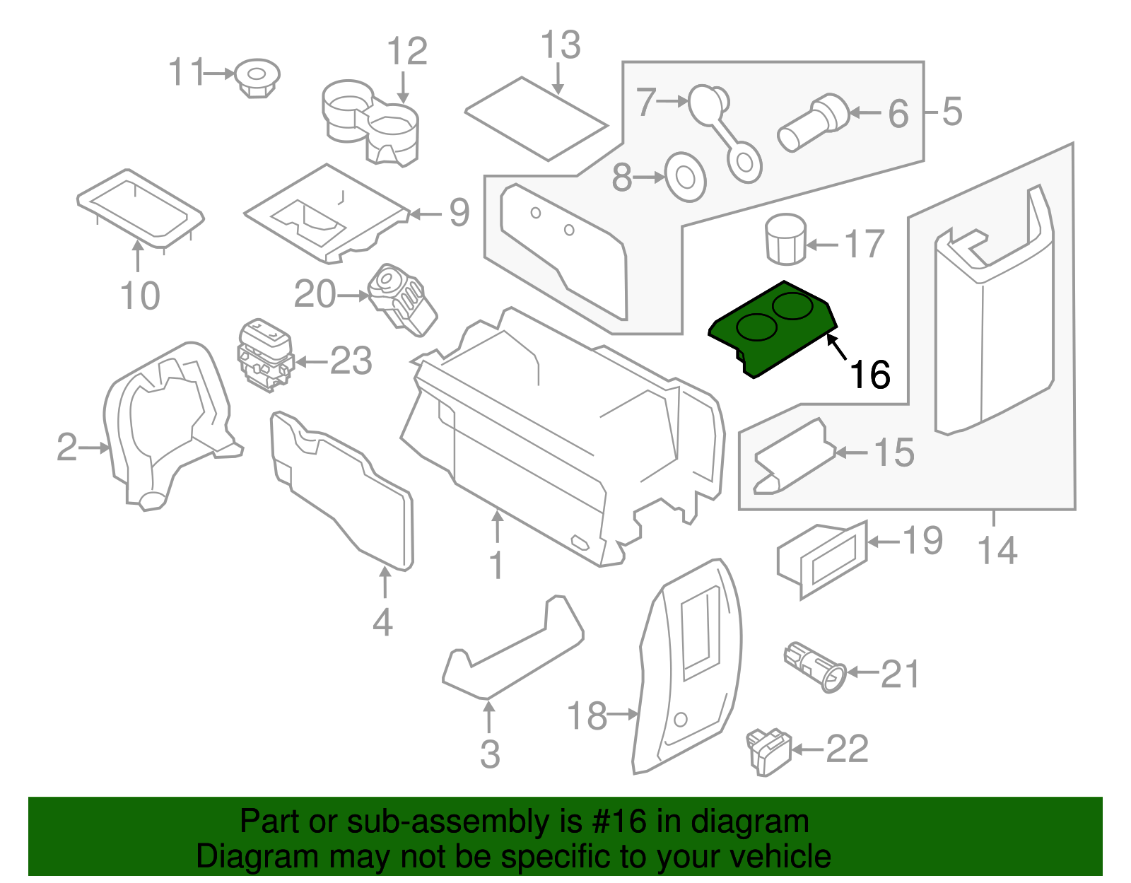 Rear Panel - Ford (GL1Z-7804567-AB)