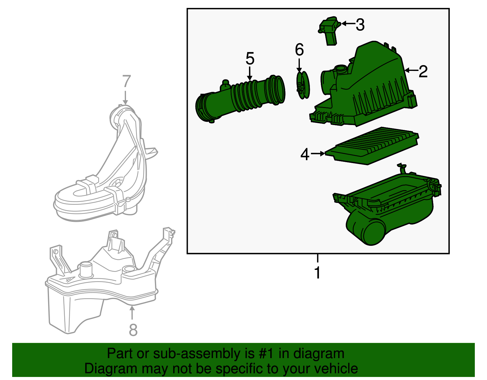 Air Cleaner Assembly - Scion (17700-37350)
