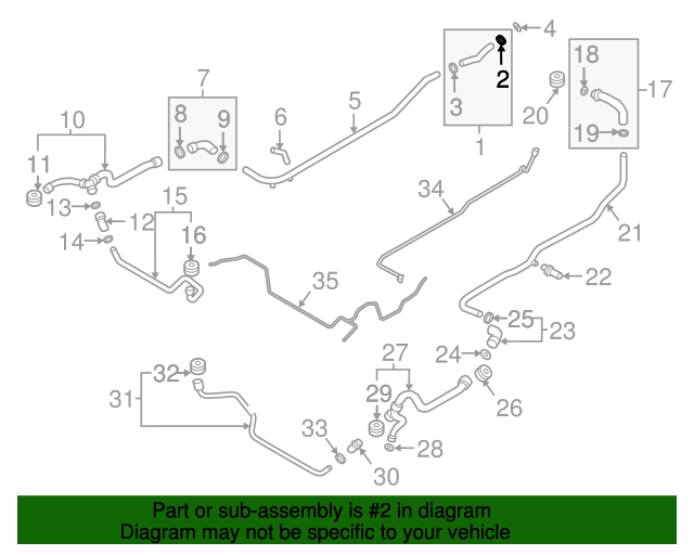 20012024 Porsche Radiator Coolant Hose ORing 99610680103 Porsche Marin