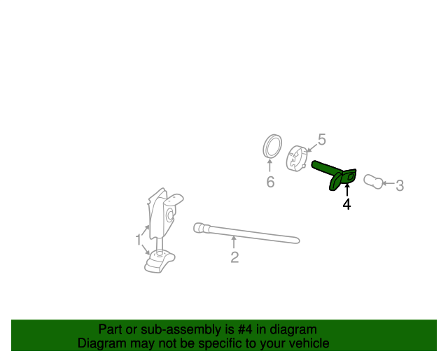 19992005 GM Spare Wheel Lock Cylinder Case 15182986 GM