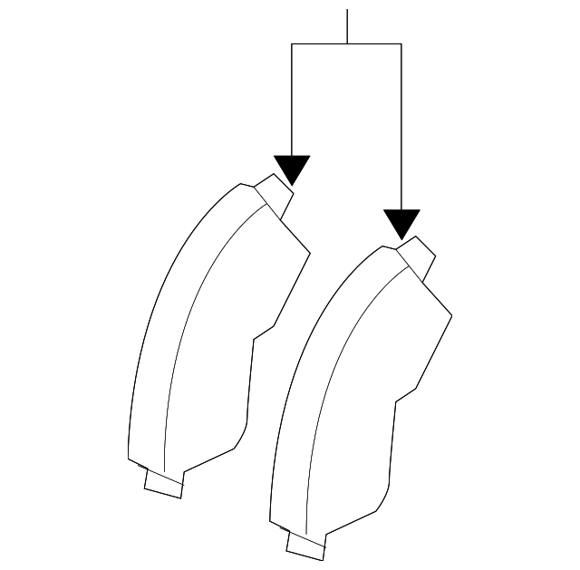 Disc Brake Pad Set Front - Toyota (04465-0R031)