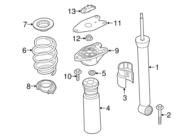33536861737 - 2016-2022 BMW Stopper (33-53-6-861-737) | BMW of South ...