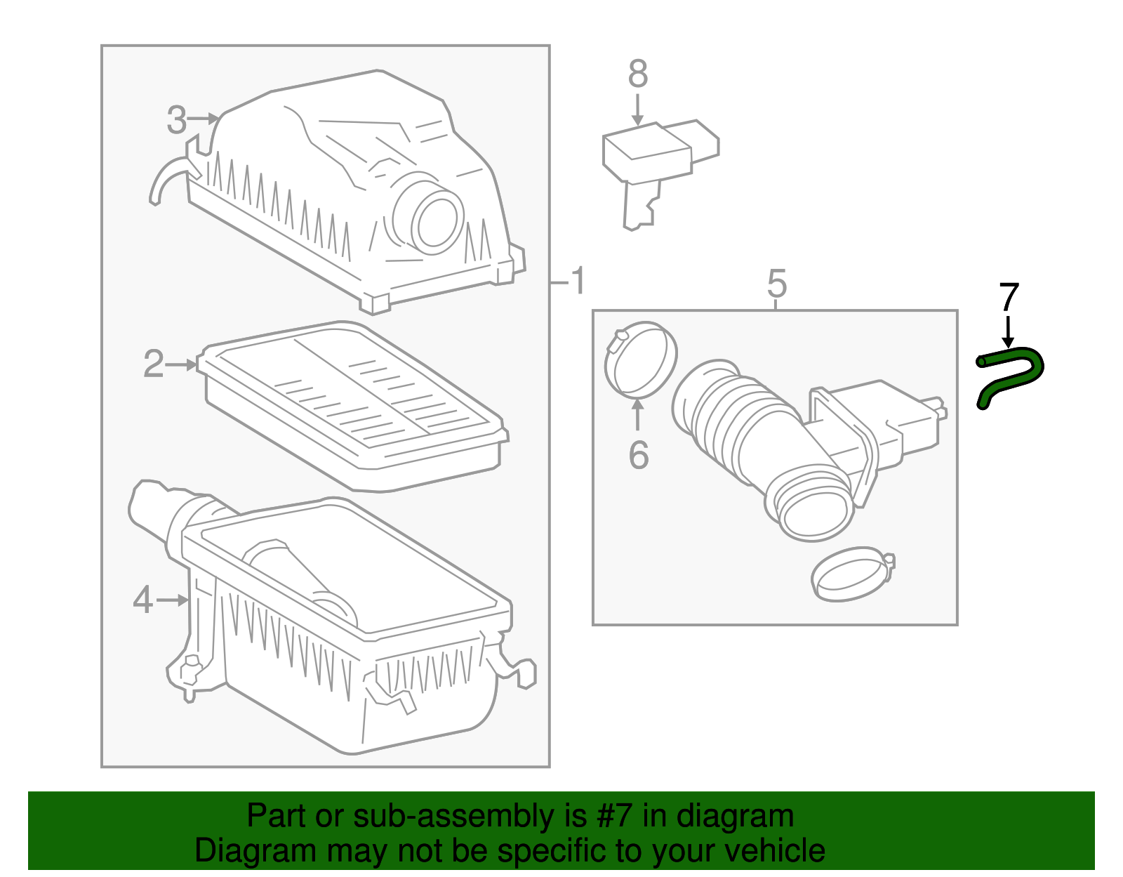Hose - Toyota (17341-38060)