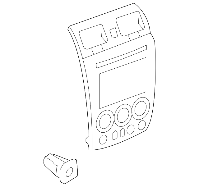Plate, I/P Acsry Tr (20756985)