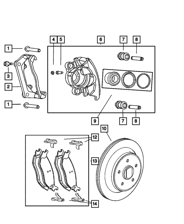 52009968AD OEM 2002-21 DODGE RAM 1500 REAR Brake Rotor 52009968AD OEM 2002-21 DODGE RAM 1500 REAR Brake Rotor