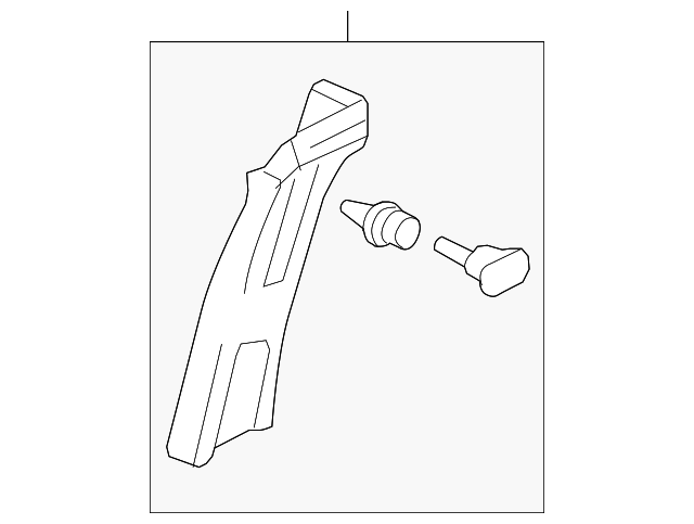 Pillar Garnish Assembly 84191-SHJ-A01ZE Genuine Honda Pillar Garnish Assembly 84191-SHJ-A01ZE Genuine Honda