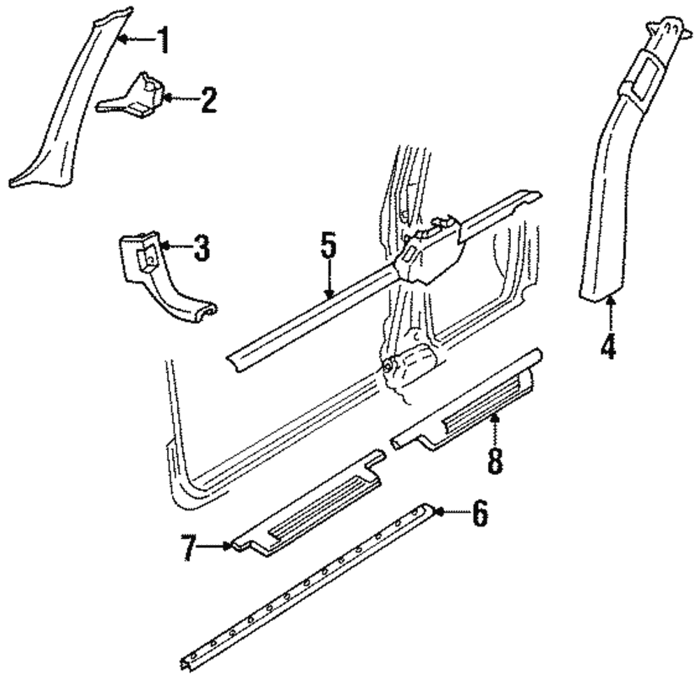 Cowl Trim - GM (25656663)