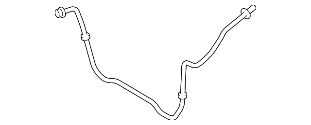 211-500-21-72 - Reservoir Hose 2007-2011 Mercedes-Benz | Mercedes 