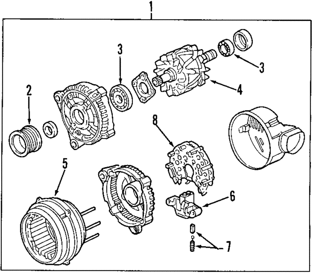 Generator,  - GM (90543012)