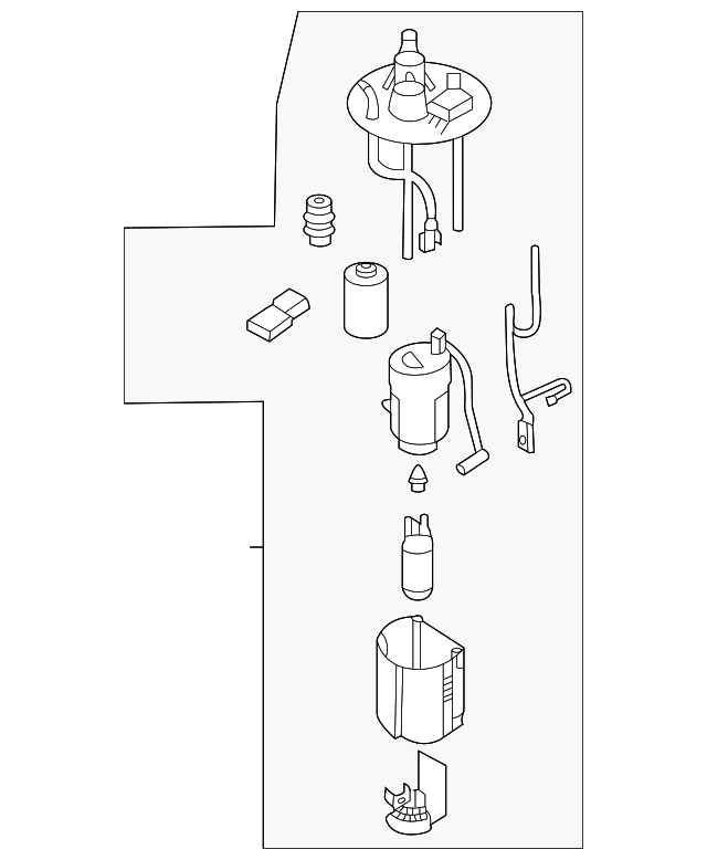 20202023 Kia Soul Fuel Pump Assembly 31120K0600